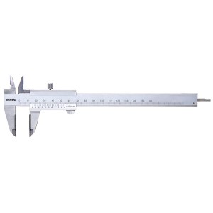 VERNIER CALIPER WITH CARBIDE TIPPED JAWS