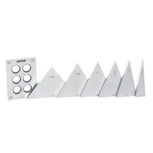 JEU DE BLOCS DE JAUGE D'ANGLE