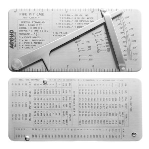 PIPE PIT GAUGE