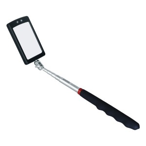 TELESCOPING INSPECTION MIRROR WITH LED